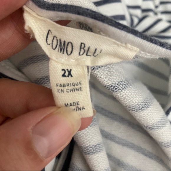 Como Blu Shirt - Picture 2 of 8